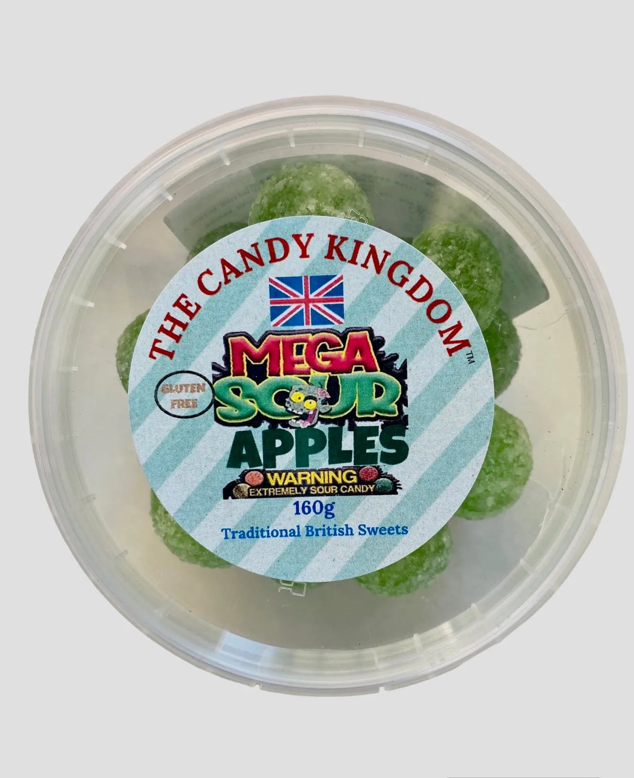 Tck Mega Sour Apples 160g Toms Confectionery Warehouse