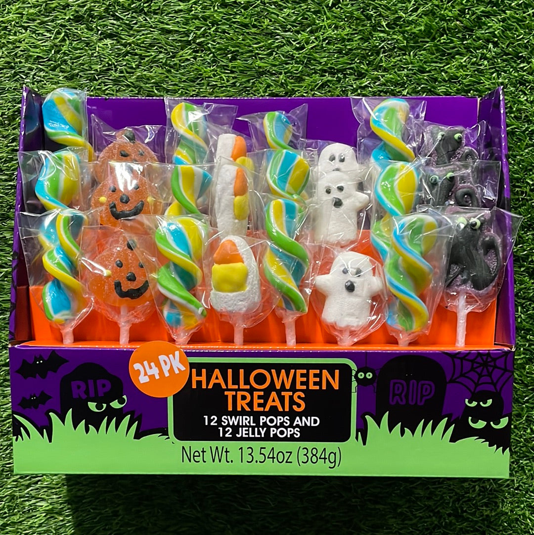 Halloween lollipops