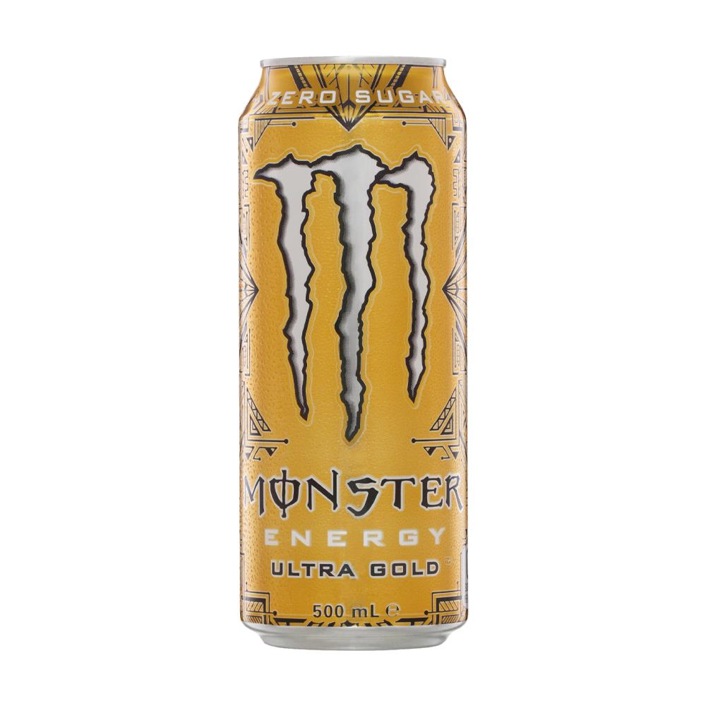 Monster Energy - Ultra Gold Zero Sugar (500mL) – Tom's Confectionery ...