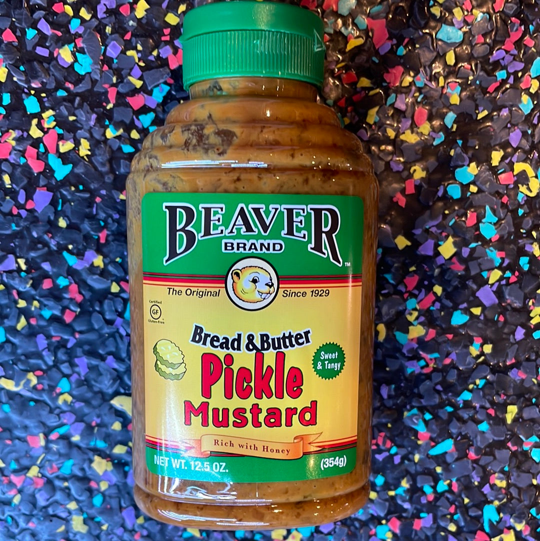 Beaver - bread & butter pickle Mustard