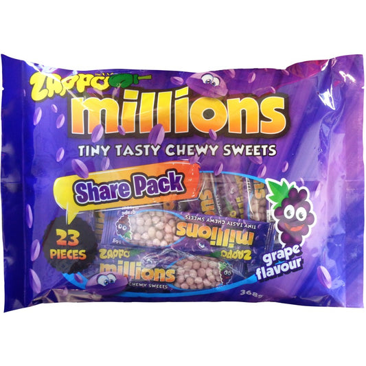 Zappo Millions Grape Sharepack 368g