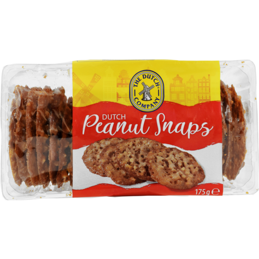 The Dutch Company - Peanut Snaps (Kletskoppen) 175g