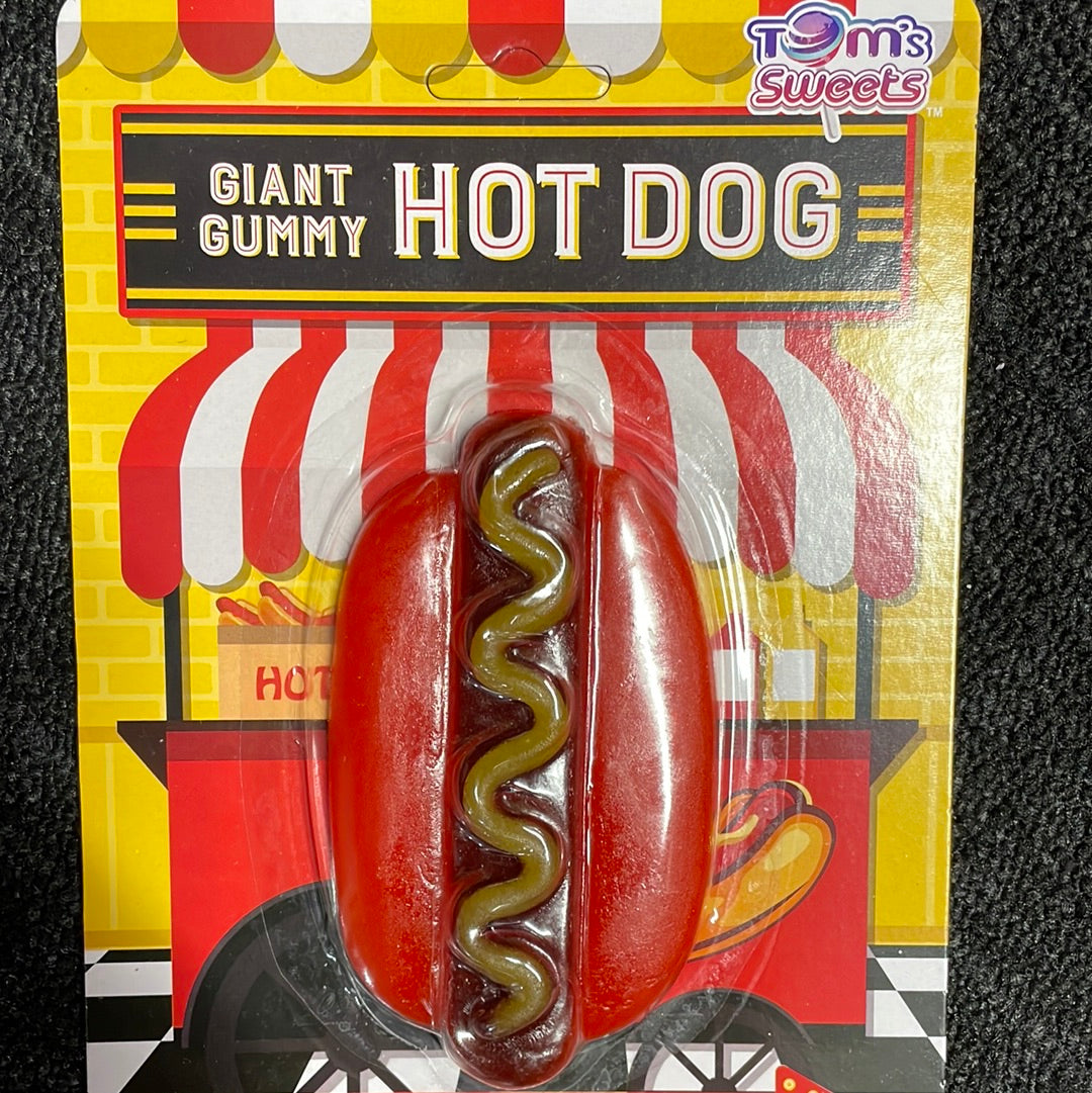 Tom’s Sweets - Giant Gummy Hot Dog