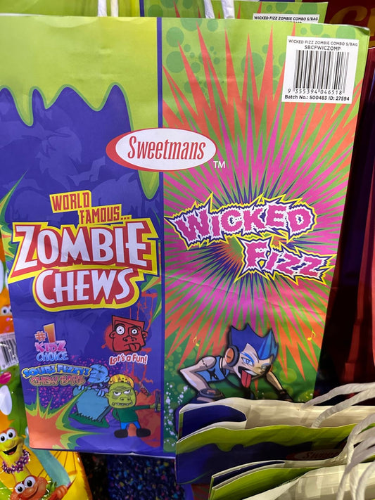 Wicked Fizz Zombie Combo Bag