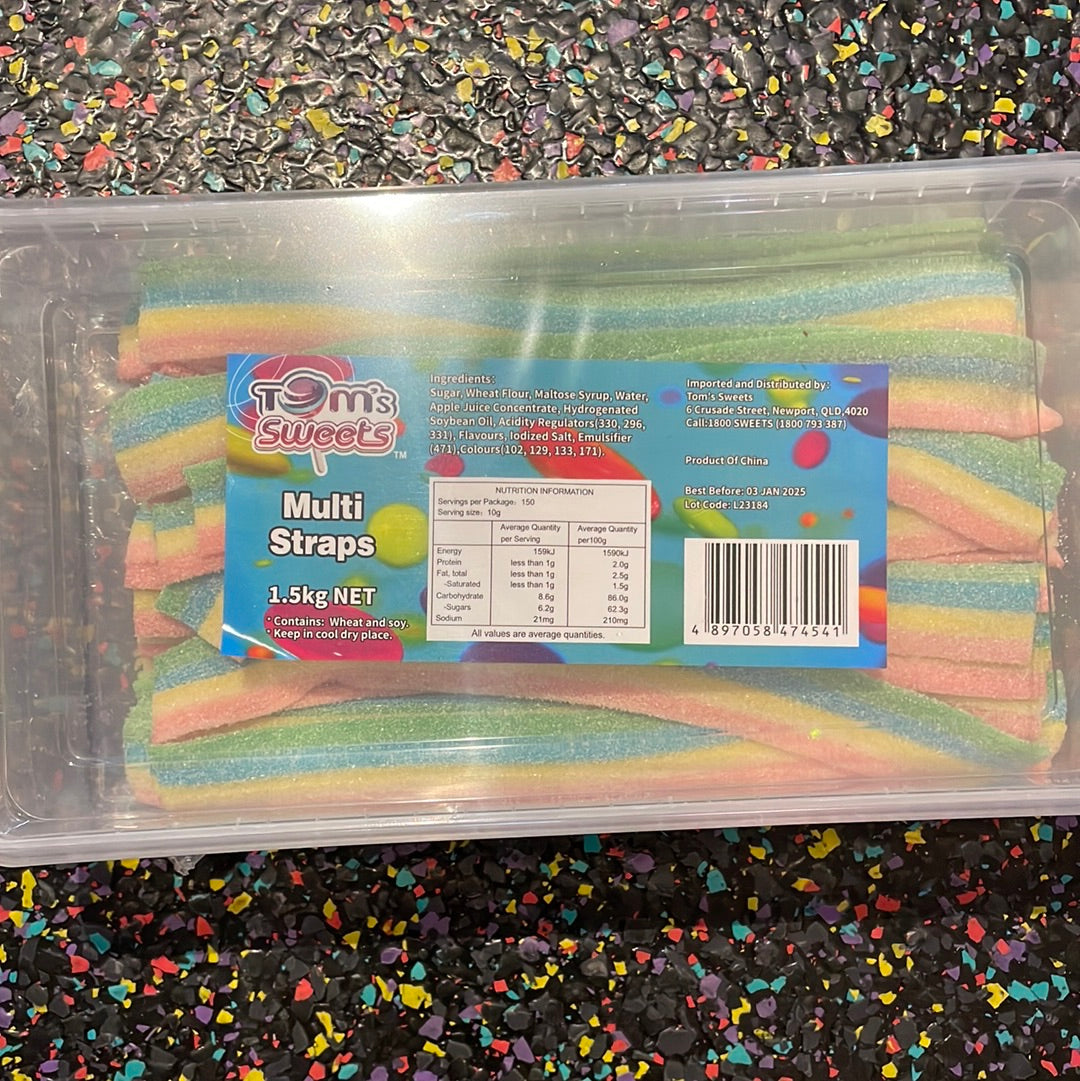 Tom’s Sweets Multi Straps 1.5kg