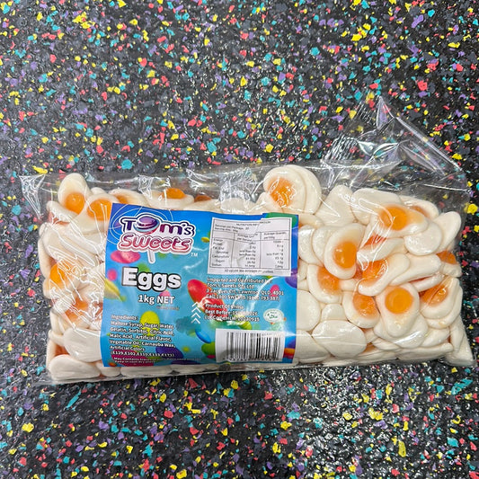 Tom's Sweets Eggs 1kg