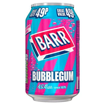 BARR BUBBLEGUM PM 330ML