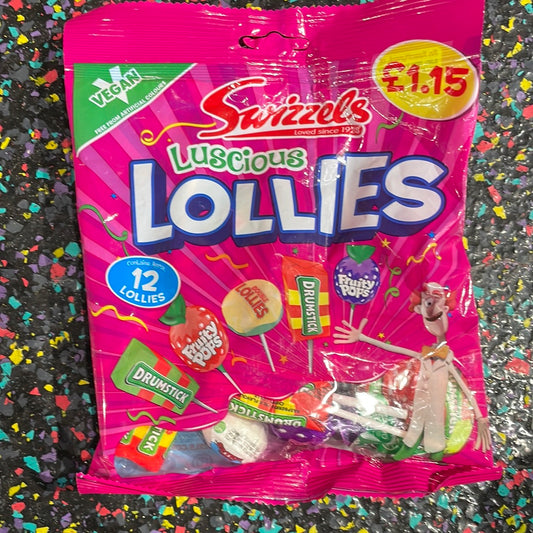 Swizzels Matlow Luscious Lollies 132g