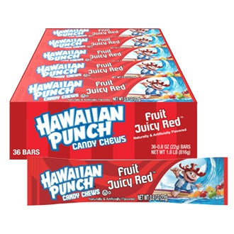 Hawaiian Punch Candy Chews Fruit Juicy Red 22g