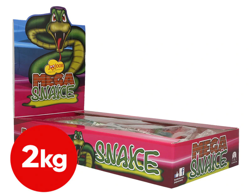 JooJoo Mega Snake 2kg – Tom's Confectionery Warehouse