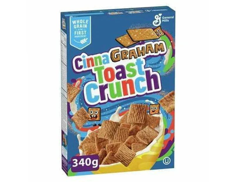 Cinnagraham Tost Crunch Cereal - 340g