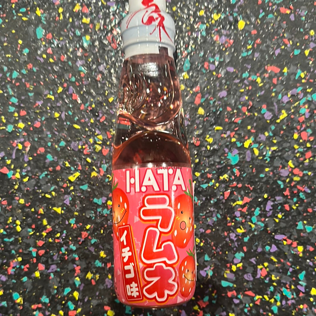 Hata Ramune Strawberry Drink 200ml