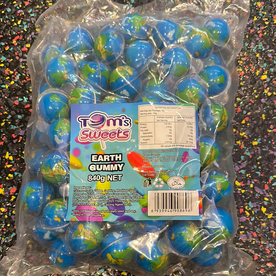 Tom’s Sweets Earth Gummy 840g