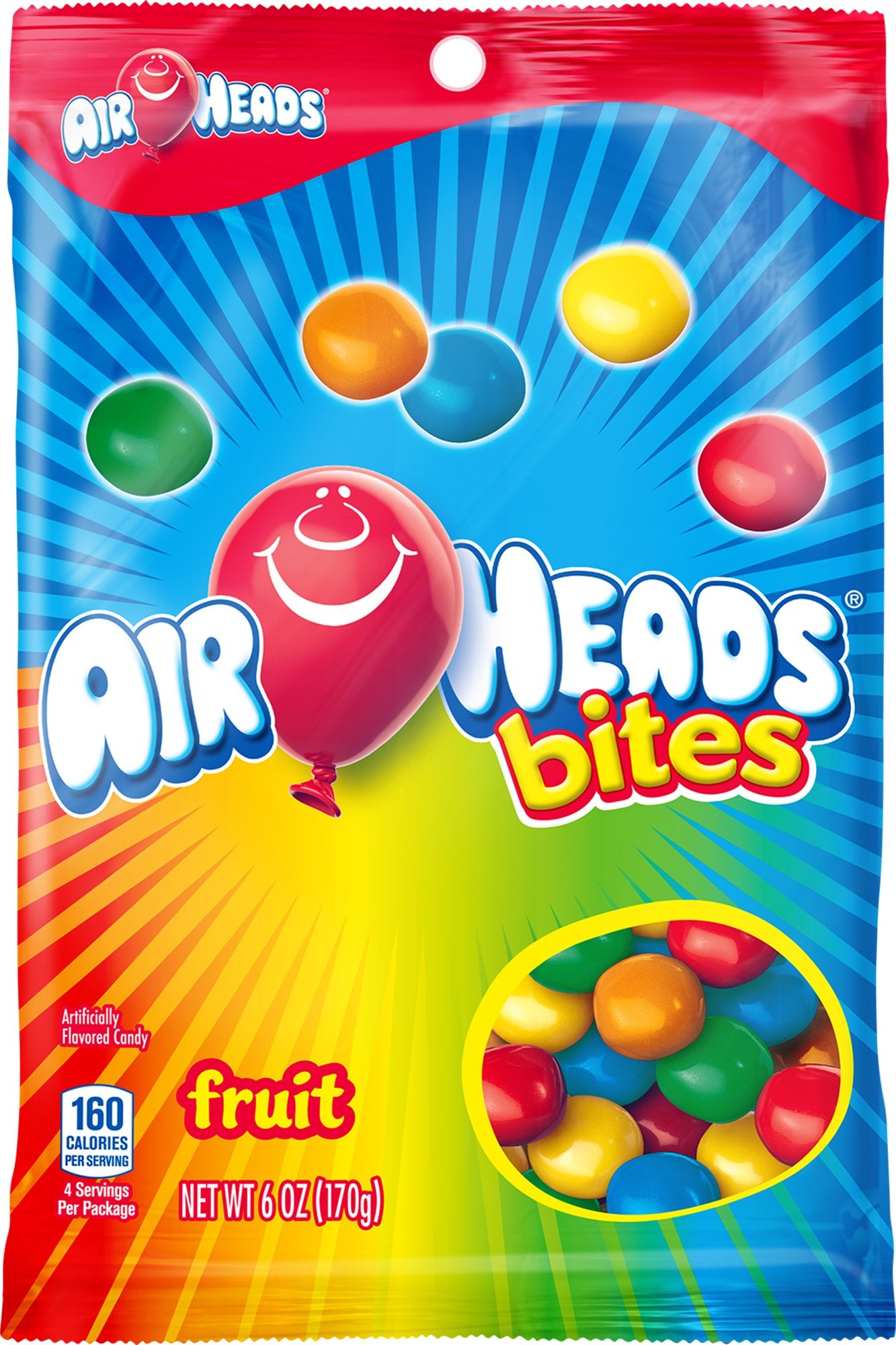 Airheads Peg Bag Bites 6oz – Tom's Confectionery Warehouse