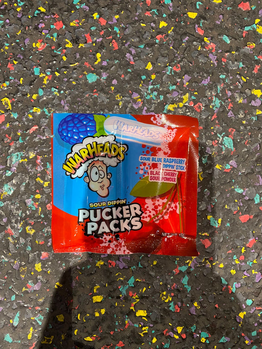 Warheads - Sour Dippin’ Pucker Packs 15g