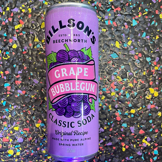 Billson’s Classic Soda - Grape Bubblegum