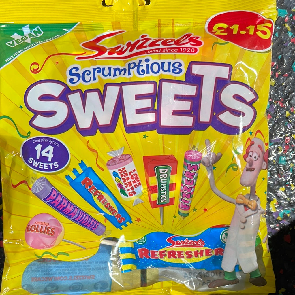 Swizzels Scrumptious Sweets 134g – Tom's Confectionery Warehouse