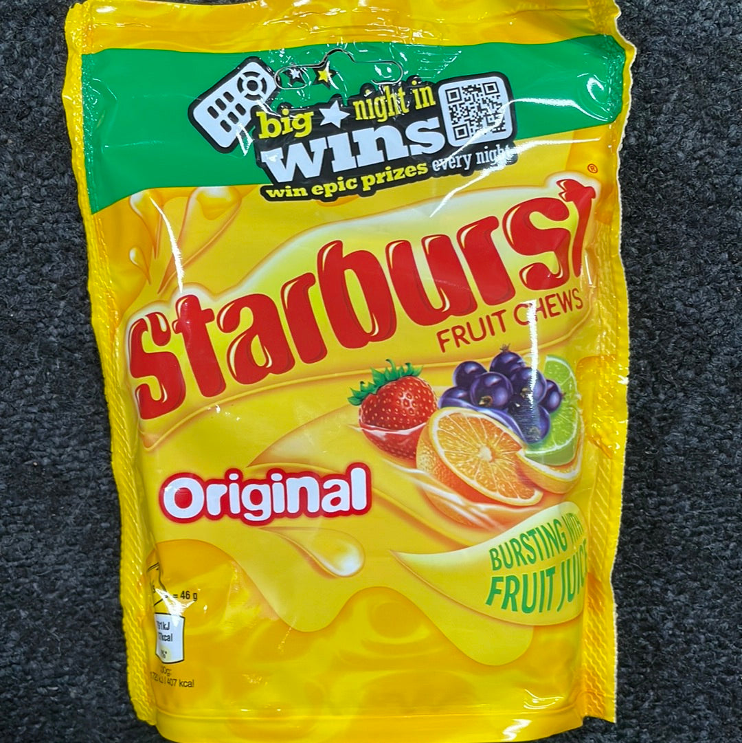 Starburst Original fruit chews - 138g