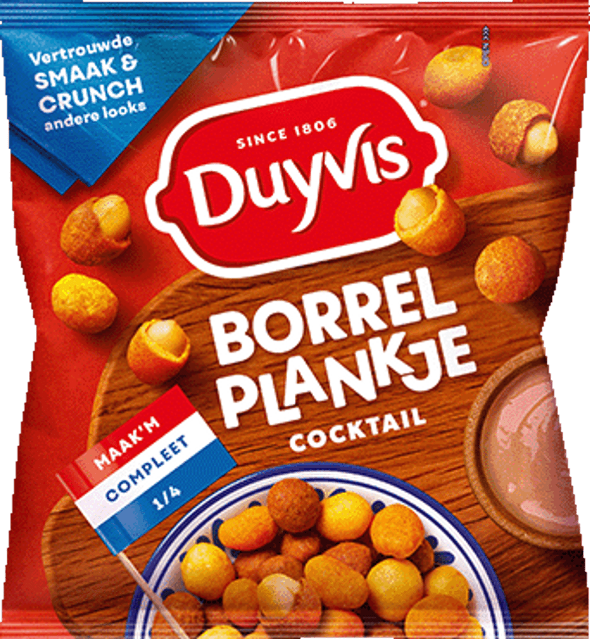 Duyvis - Borrelplankje Cocktail (Crunchy Coated Nuts Cocktail) 275g