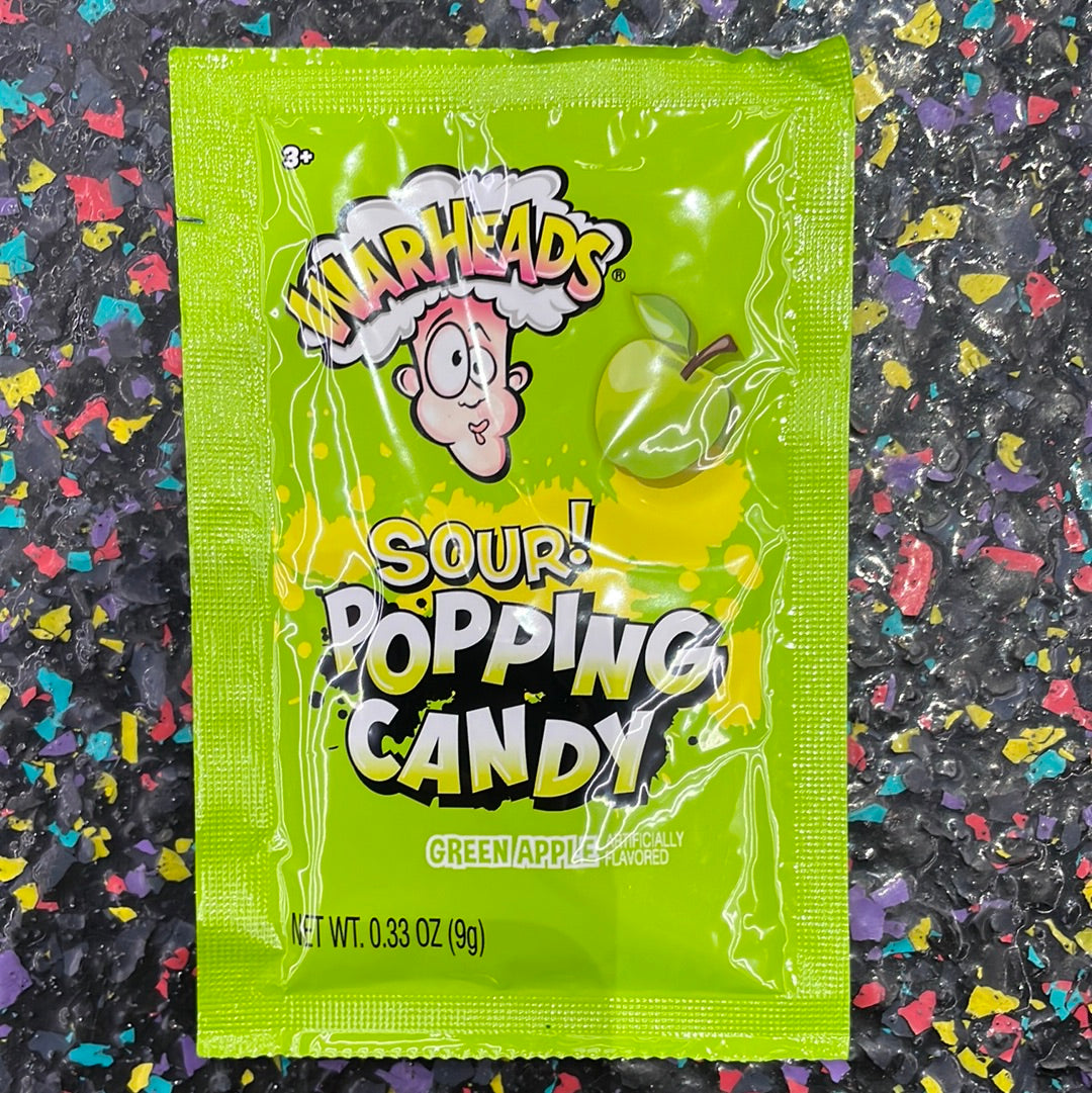 Warheads Sour Popping Candy 9g – Tom's Confectionery Warehouse