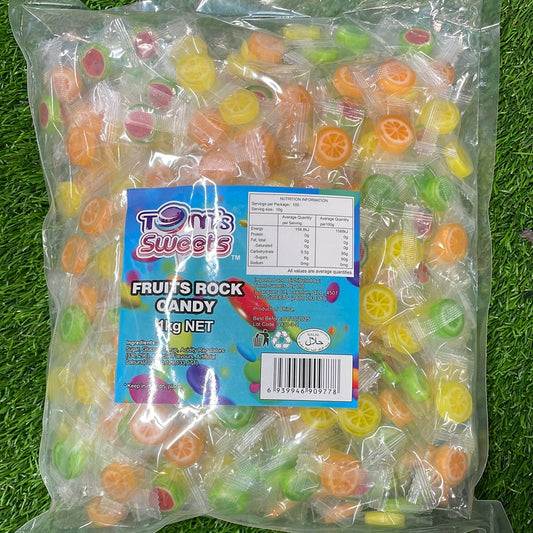 Tom’s sweets - Fruits rock Candy 1kg