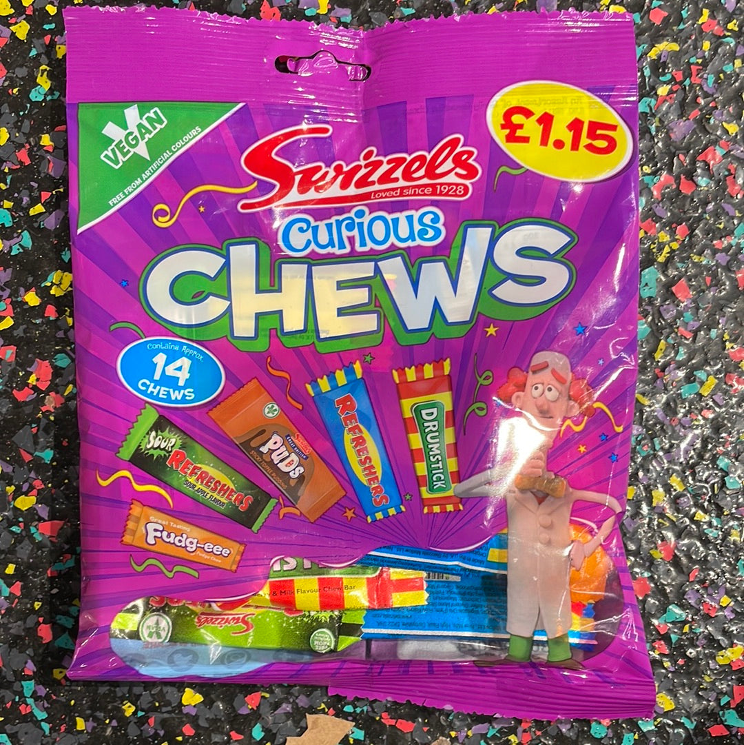 Swizzels Matlow Curious Chews 135g