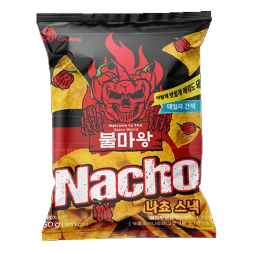 Bulmawang Spicy Nacho Chips 60g