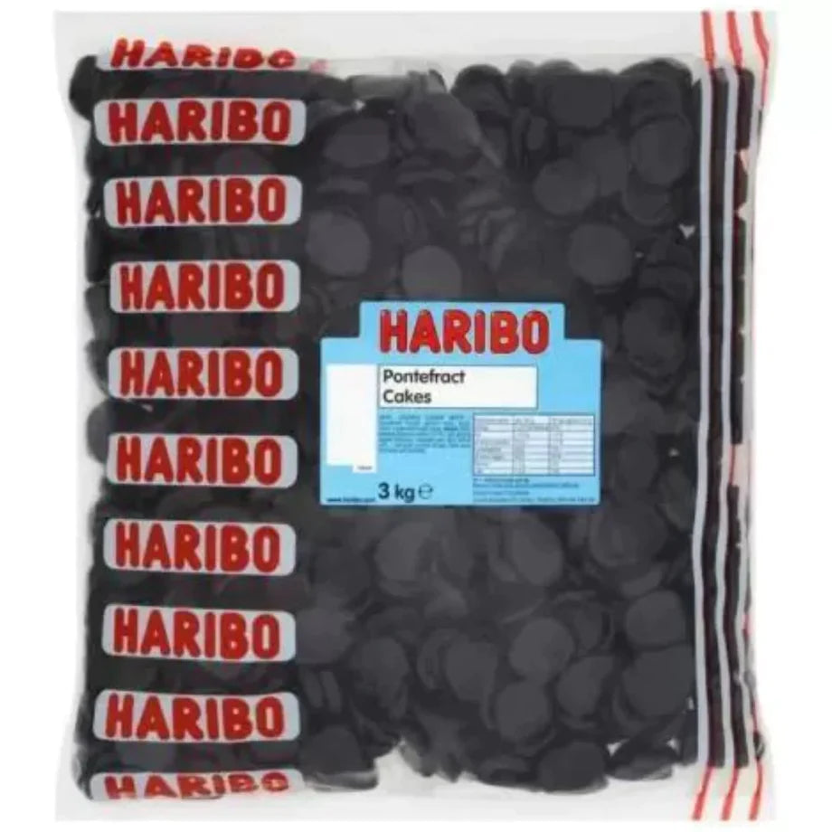 HARIBO PONTEFRACT CAKES 3KG