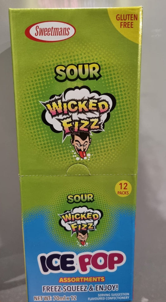 Wicked Fizz Sour Ice Pops 70ml