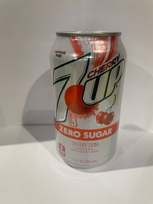 7 Up Zero Cherry Can 355ML