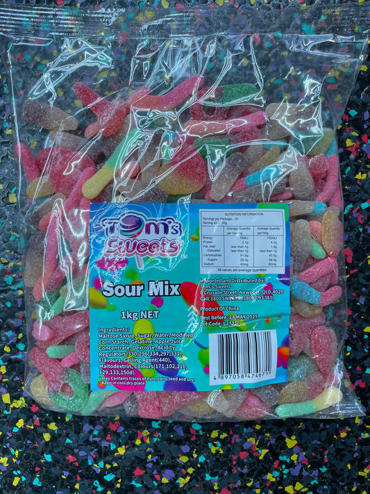 Tom’s sweets - Sour Mix 1kg