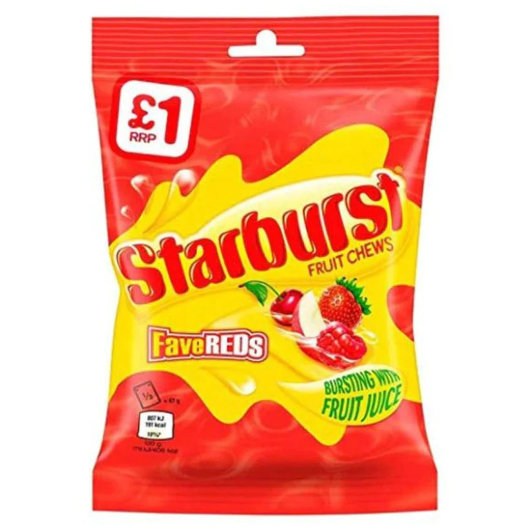 Starburst Fave Reds Fruit Chews 127g