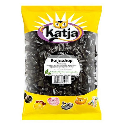 Katja - Katjes (Licorice Cat Shaped Sweet) 500g