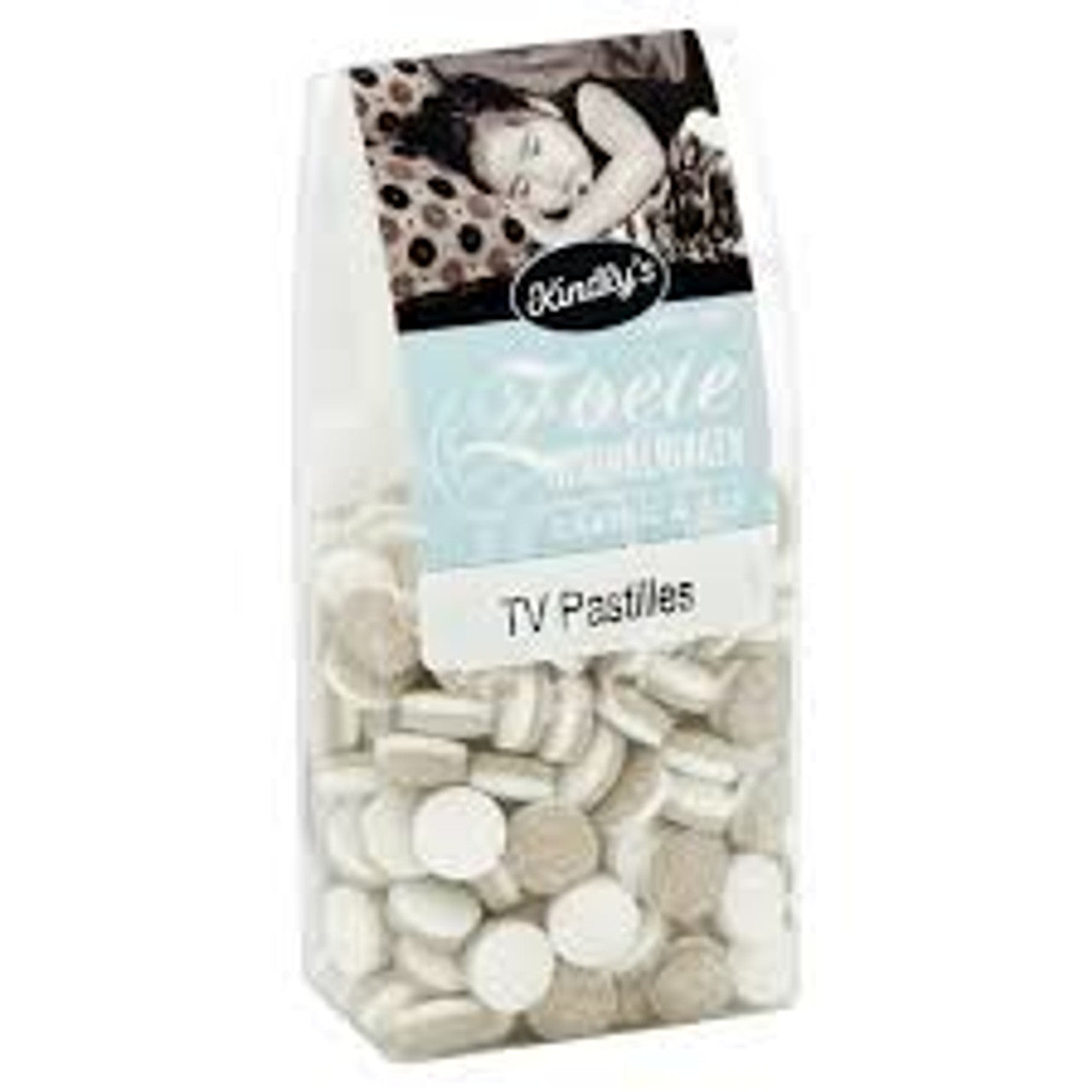 Kindly's - TV Pastilles (TV Salmiak Pastilles) 200g