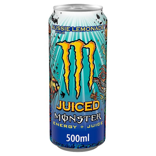 Monster Energy -  Aussie Style Lemonade (500mL)