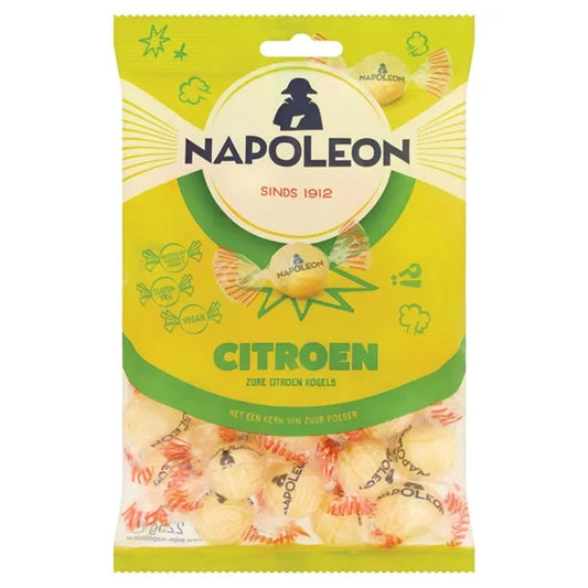 Napoleon - Lemon Balls Sour (Citroen Kogels) 225gr