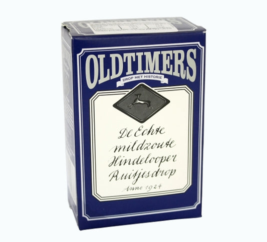 Oldtimers - Licorice Mildly Salt (Hindelooper Ruitjes) 235g