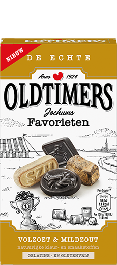 Oldtimers - Licorice Sweet + Salt (Jochum's Favorieten) 235g