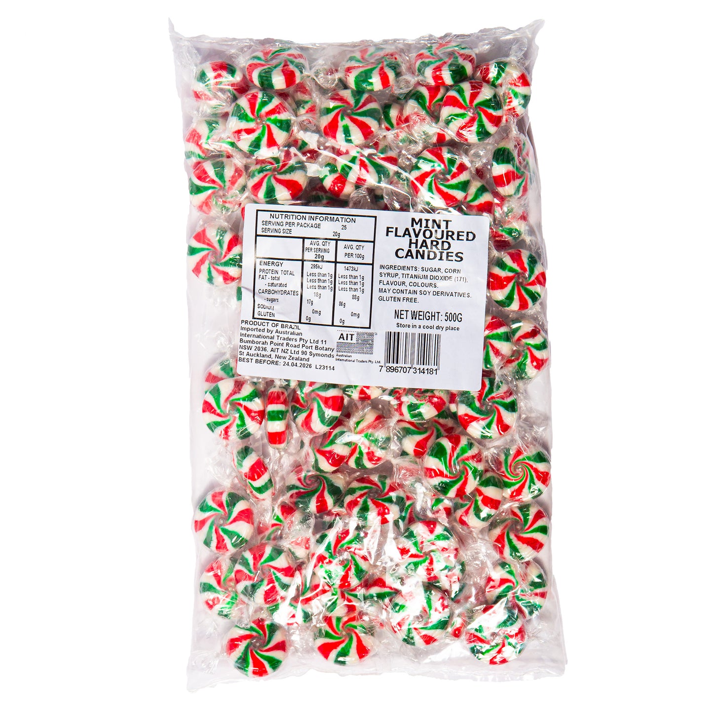 Starlight Mints (500g) - Red, Green & White