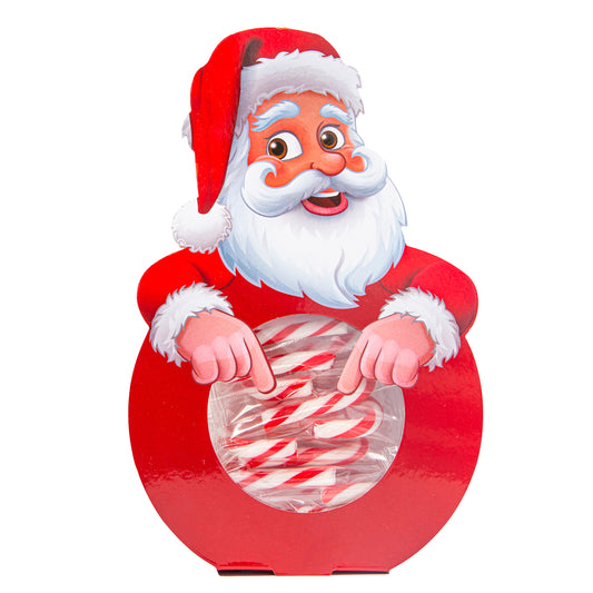 Tom's Sweets - Santa Mini Candy Cane 50g