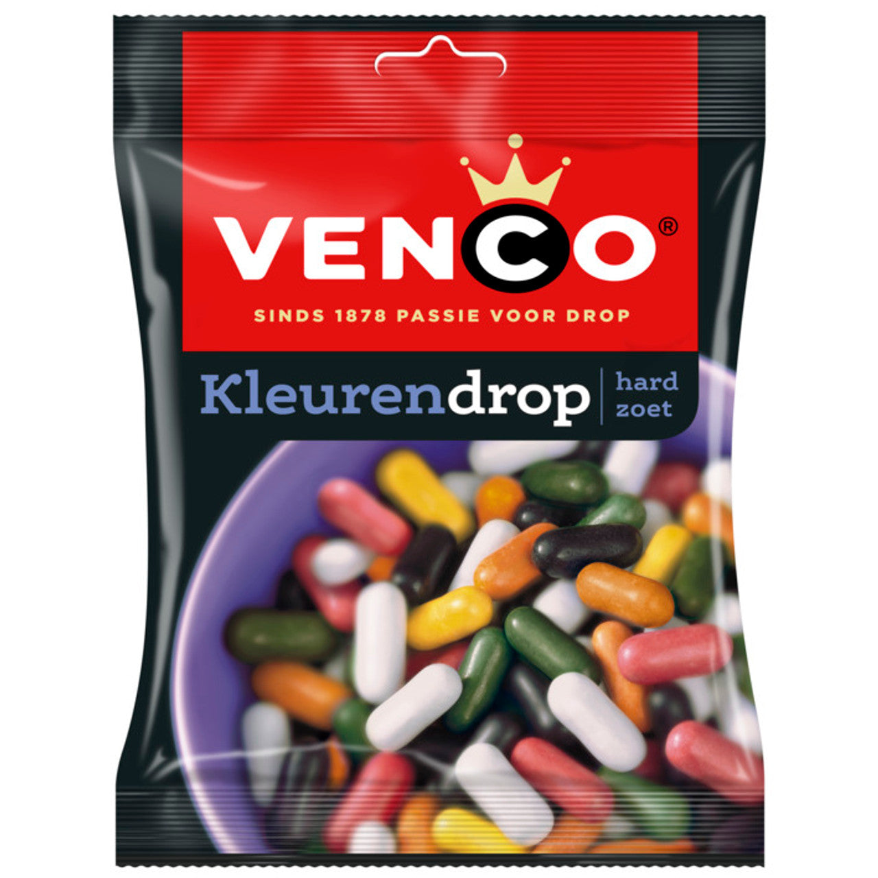 Venco - Kleuren Drop (Coloured Licorice Torpedos) 275g