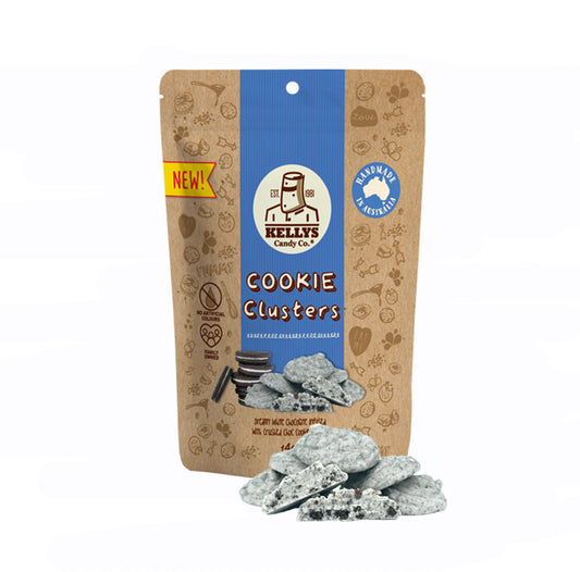 Kellys - Cookie Clusters - 140g Pouch