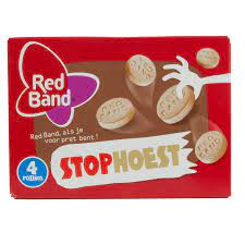 Red Band - Cough Lozenges Roll (Stophoest) 4 pack