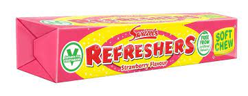 SWIZZELS REFRESHER STRAWBERRY STICK PACK 43G