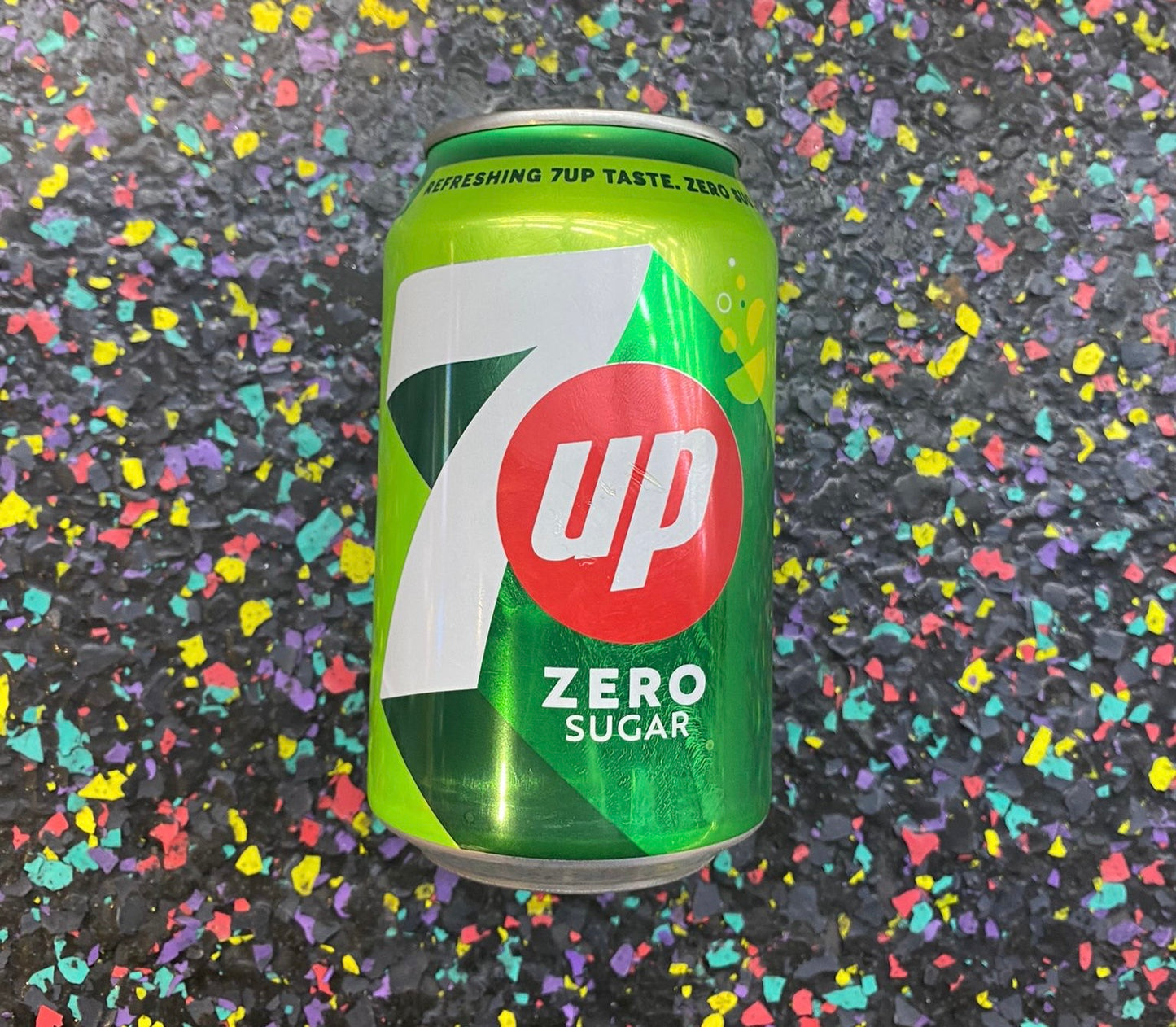 Dr Pepper Company 7 UP Lemon Lime ZERO Soda Can