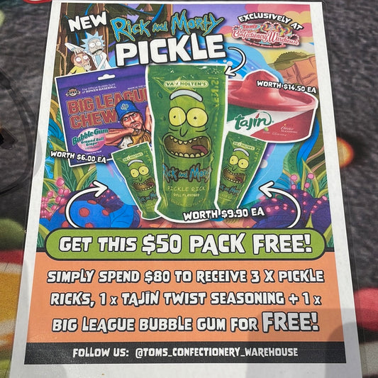 $80 Rick and Morty Pickle Deal