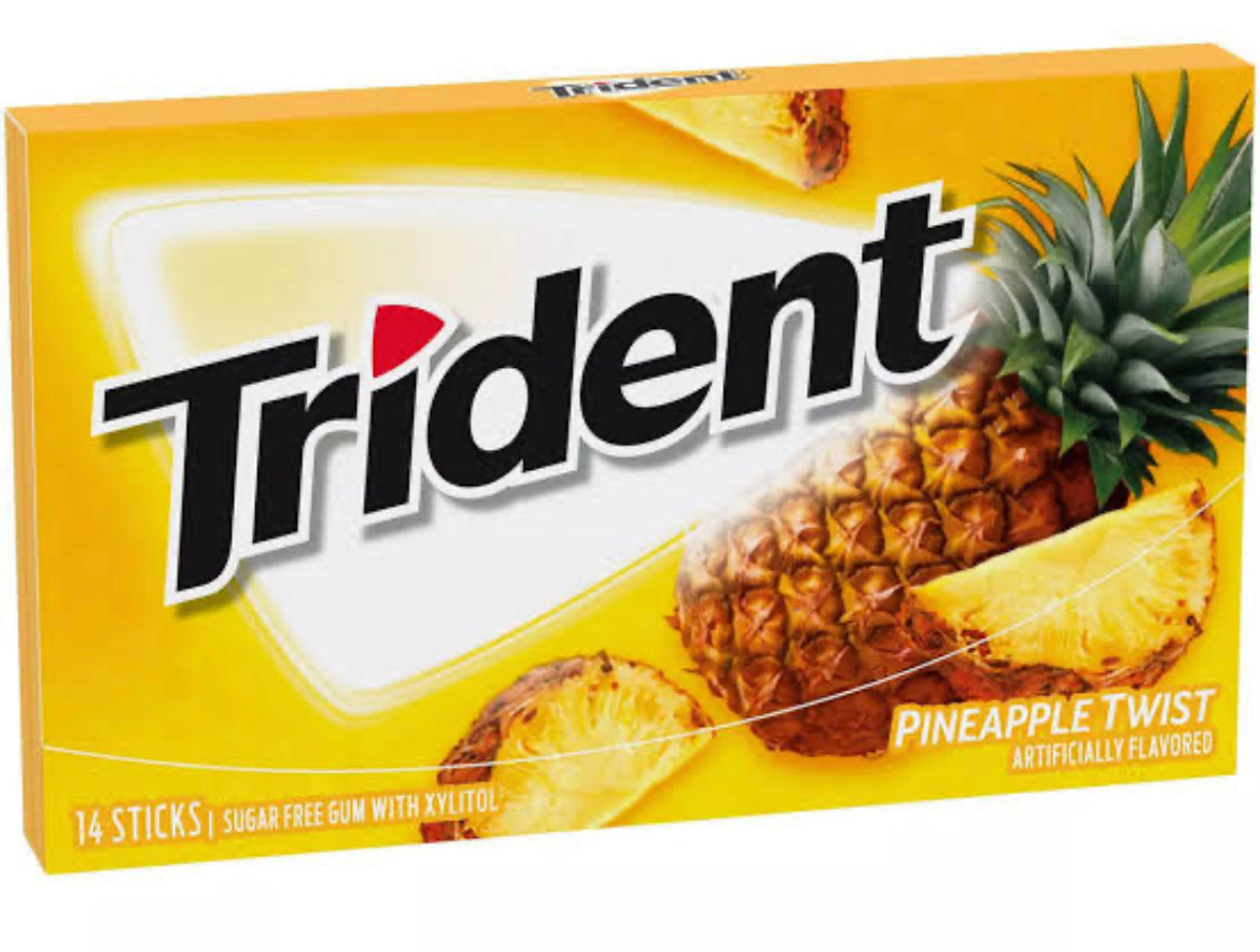 TRIDENT PINEAPPLE TWIST GUM