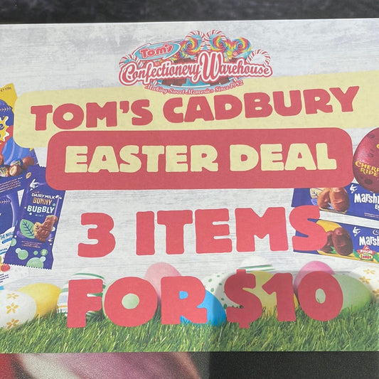 3 for $10 Cad Easter products