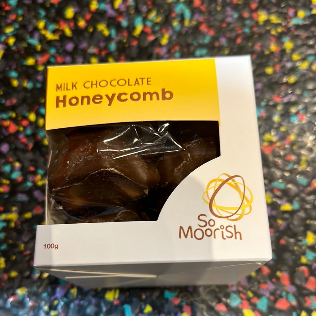 Milk Chocolate Honey Comb 100g