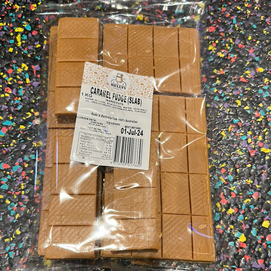 Tom's Caramel Fudge Slab 1kg